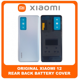 &Gamma;&nu;ή&sigma;&iota;&alpha; Original Xiaomi 12, Xiaomi12 (2201123G, 2201123C) Rear Back Battery Cover &Pi;ί&sigma;&omega; &Kappa;ά&lambda;&upsilon;&mu;&mu;&alpha; &Kappa;&alpha;&pi;ά&kappa;&iota; &Pi;&lambda;ά&tau;&eta; &Mu;&pi;&alpha;&tau;&alpha;&rho;ί&alpha;&sigmaf; Blue &Mu;&pi;&lambda;&epsilon; (Service Pack By Xiaomi)
