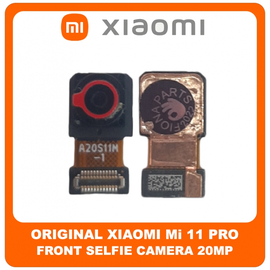 Γνήσια Original XIaomi Mi 11 Pro, Mi 11Pro (M2102K1AC) Front Selfie Camera Μπροστινή Κάμερα 20 MP, f/2.2, 27mm (wide), 1/3.4", 0.8µm (Service Pack By Xiaomi)