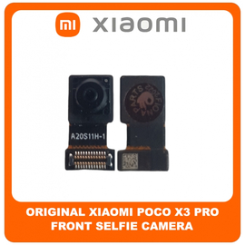 Γνήσια Original Xiaomi Poco X3 Pro, Poco X3Pro (M2102J20SG, M2102J20SI) Front Selfie Camera Flex Μπροστινή Κάμερα 20 MP, f/2.2, (wide), 1/3.4", 0.8µm 410100001A5Y (Service Pack By Xiaomi)