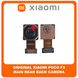Γνήσια Original Xiaomi Poco F3, PocoF3 (M2012K11AG) Main Rear Back Camera Module Flex Πίσω Κεντρική Κάμερα 48 MP, f/1.8, (wide), 1/2.0", 0.8µm, PDAF 41020000825Y (Service Pack By Xiaomi)