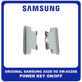 Γνήσια Original Samsung Galaxy A52s 5G, Galaxy A 52s 5G (SM-A528B, SM-A528B/DS) Power Key On/Off Πλήκτρo Εκκίνησης Awesome Mint Πράσινο GH98-46285G (Service Pack By Samsung)