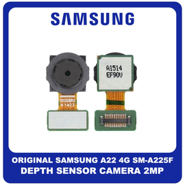 Γνήσια Original Samsung Galaxy A22 4G, A 22 4G (SM-A225F, SM-A225F/DS) Depth Sensor Camera Module ​Κάμερα Βάθους 2 MP, f/2.4, GH96-14431A​ (Service Pack By Samsung)