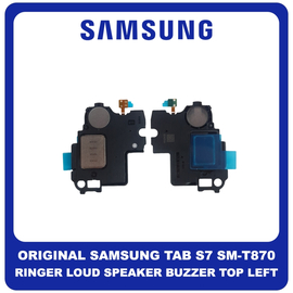 Γνήσια Original Samsung Galaxy Tab S7 T870 11" (SM-T870, SM-T875, SM-T876B) Buzzer Loudspeaker Sound Ringer Module Top Left Ηχείο Μεγάφωνο GH96-13663A (Service Pack By Samsung)