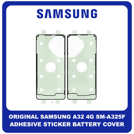 Γνήσια Original Samsung Galaxy A32 4G, A 32 4G (SM-A325F, SM-A325F/DS) Adhesive Foil Sticker Battery Cover Tape Κόλλα Διπλής Όψης Πίσω Κάλυμμα Kαπάκι Μπαταρίας GH81-20314A (Service Pack By Samsung)
