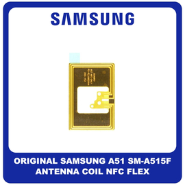 Γνήσια Original Samsung Galaxy A51 (SM-A515F, SM-A515F/DSN, SM-A515F/DS) Antenna Coil NFC Module Flex Καλώδιο Κεραίας GH42-06407A (Service Pack By Samsung)