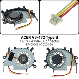Ανεμιστήρας Acer v5-472 Type b