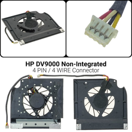 Ανεμιστήρας hp  Dv9000 non-Integrated