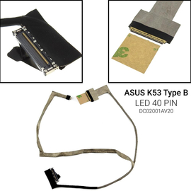 Καλωδιοταινία Οθόνης για Asus k53 Type b