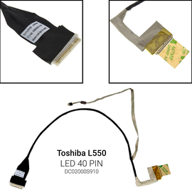 Καλωδιοταινία Οθόνης για Toshiba L550