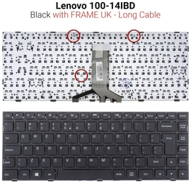 Πληκτρολόγιο Lenovo 100-14ibd Long Cable