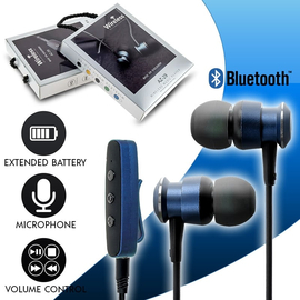 Magnetic bt Headset az-29 Blue