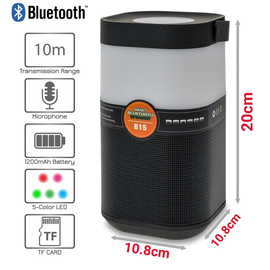 Bluetooth Ηχείο Φορητό Lanter Black b15