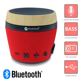 Bluetooth Ηχείο Φορητό new Rixing nr-1018 red