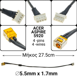 Dc Jack  Acer Aspire 5920