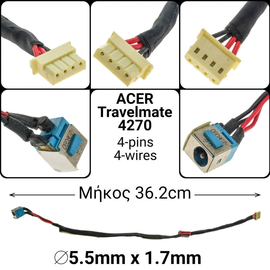 Dc Jack Acer Travelmate 4270