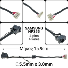 Dc Jack Samsung Np355