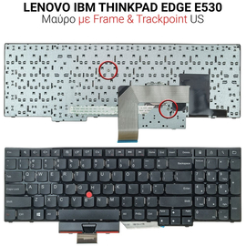 Πληκτρολόγιο Lenovo ibm Thinkpad Edge E530 With Frame