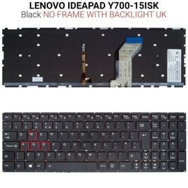 Πληκτρολόγιο Lenovo Y700-15isk no Frame led uk