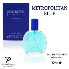 Αντρικό Άρωμα Metropolitan Blue 100ml
