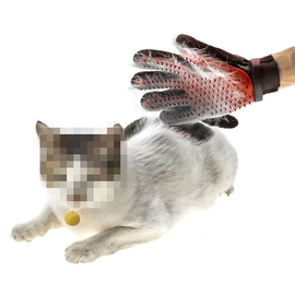 True Touch Five-Finger pet Glove Κόκκινο