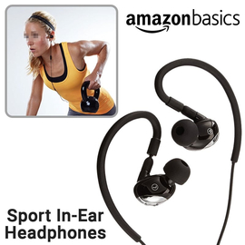 Basics Sports Hands Free Curved Black