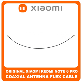 Γνήσια Original Xiaomi Redmi Note 6 Pro, Redmi Note6 Pro (M1806E7TG, M1806E7TH, M1806E7TI) Coaxial Antenna Signal Module Flex Cable Ομοαξονικό Καλώδιο Κεραίας 108mm ​453000033041 (Service Pack By Xiaomi)