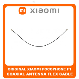 Γνήσια Original Xiaomi Pocophone F1, PocophoneF1 (M1805E10A, POCO F1) Coaxial Antenna Signal Module Flex Cable Ομοαξονικό Καλώδιο Κεραίας 110mm 453000025045 (Service Pack By Xiaomi)