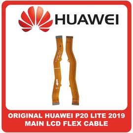 Γνήσια Original Huawei P20 Lite 2019, P20Lite 2019, Main LCD Flex Cable Καλωδιοταινία Οθόνης (Service Pack By Huawei)