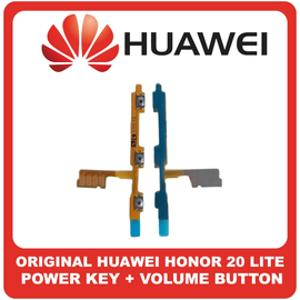 Γνήσια Original Huawei Honor 20 Lite, Honor 20Lite (HRY-LX1T) Power Key Flex Cable On/Off + Volume Key Buttons Καλωδιοταινία Πλήκτρων Εκκίνησης + Έντασης Ήχου (Service Pack By Huawei)
