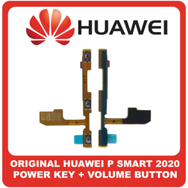 Γνήσια Original Huawei P Smart 2020, PSmart 2020, Power Key Flex Cable On/Off + Volume Key Buttons Καλωδιοταινία Πλήκτρων Εκκίνησης + Έντασης Ήχου (Service Pack By Huawei)