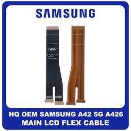 HQ OEM Συμβατό Για​ Samsung Galaxy A42 5G, Galaxy A 42 5G (SM-A426B, SM-A426B/DS, SM-A4260) Main LCD Flex Cable Καλωδιοταινία Οθόνης (Grade AAA+++)