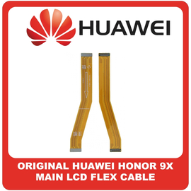 Γνήσια Original Huawei Honor 9X, Honor9X (STK-LX1) Main LCD Flex Cable Καλωδιοταινία Οθόνης (Service Pack By Huawei)