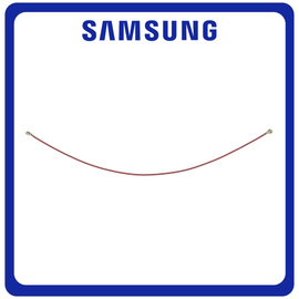 Γνήσια Original Samsung Galaxy A33 5G (SM-A336E, SM-A336B) Coaxial Antenna Signal Module Flex Cable Ομοαξονικό Καλώδιο Κεραίας 112mm Red Κόκκινο GH39-02129A (Service By Samsung)