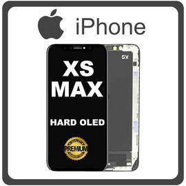 HQ OEM Συμβατό Για Apple iPhone XS Max, iPhone XSMax (A1921, A2101) GX Hard OLED Super Retina LCD Display Screen Οθόνη + Touch Screen Digitizer Μηχανισμός Οθόνη Αφής Black Μαύρο (Grade AAA+++)