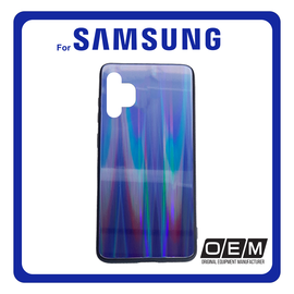 Θήκη Πλάτης - Back Cover, Silicone Σιλικόνη TPU Blue Μπλε For Samsung A32 4G