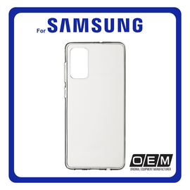 Θήκη Πλάτης - Back Cover, Silicone Σιλικόνη Slim 1mm Transparent Διάφανο For Samsung A03S