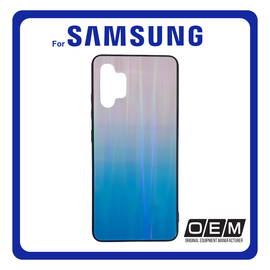 Θήκη Πλάτης - Back Cover, Silicone Σιλικόνη TPU Aurora Blue Μπλε For Samsung A32 4G