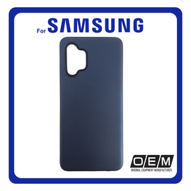 Θήκη Πλάτης - Back Cover, Silicone Σιλικόνη Defender Smooth TPU Dark Blue Μπλε For Samsung A32 4G