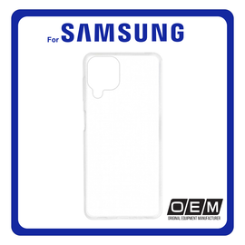 Θήκη Πλάτης - Back Cover, Silicone Σιλικόνη Slim 1mm Transparent Διάφανο For Samsung A12/Μ12