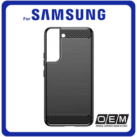 ​Θήκη Πλάτης - Back Cover, Silicone Σιλικόνη TPU Black Μαύρο For Samsung S22 5G