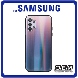 Θήκη Πλάτης - Back Cover, Silicone Σιλικόνη Aurora TPU Brown-Black For Samsung A32 4G