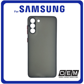 Vennus Θήκη Πλάτης - Back Cover, Silicone Σιλικόνη TPU Black Μαύρο For Samsung S21 Plus 5G