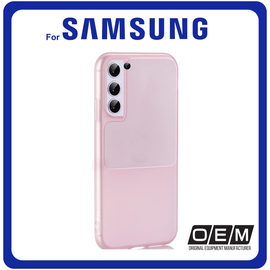 Θήκη Πλάτης - Back Cover, Silicone Σιλικόνη TPU Pink Ροζ For Samsung S21