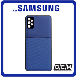 Θήκη Πλάτης - Back Cover, Silicone Σιλικόνη Elegance TPU Navy Blue Μπλε For Samsung A32 4G