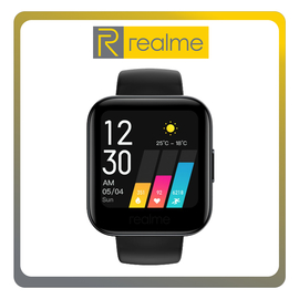 Γνήσια Original Realme Watch 36mm, Smartwatch Ρολόι Black Μαύρο 4810597 (Blister Pack By Realme)