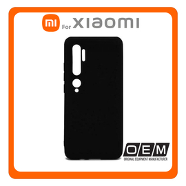 Θήκη Πλάτης - Back Cover, Silicone Σιλικόνη Matt TPU Black Μαύρο For Xiaomi Mi Note 10/Mi 10 Pro/Mi CC9 Pro