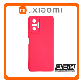 Θήκη Πλάτης - Back Cover, Silicone Σιλικόνη Pink Ροζ For Xiaomi Redmi Note 10 Pro/Redmi Note 10 Pro Max
