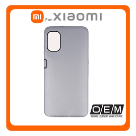 Θήκη Πλάτης - Back Cover, Silicone Σιλικόνη Defender Smooth TPU Silver Ασημί For Xiaomi Redmi 10/Redmi 10 2022