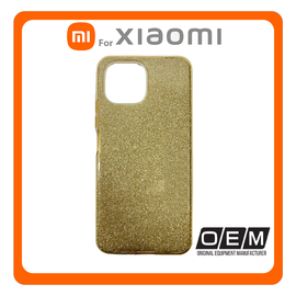 Θήκη Πλάτης - Back Cover, Silicone Σιλικόνη Glitter TPU Gold Χρυσό For Xiaomi Redmi Note 10 Pro /Redmi Note 10 Pro Max