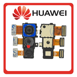 HQ OEM Συμβατό Για Huawei P30 Lite, Huawei P 30Lite (MAR-LX1M, MAR-AL00, MAR-TL00, MAR-LX2) Rear Back Camera Module Flex 24MP+8MP+2MP (Grade AAA+++)
